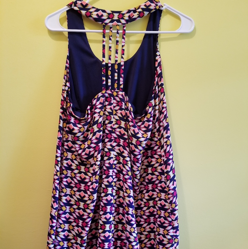 AS U WISH really fun geometric size S dress